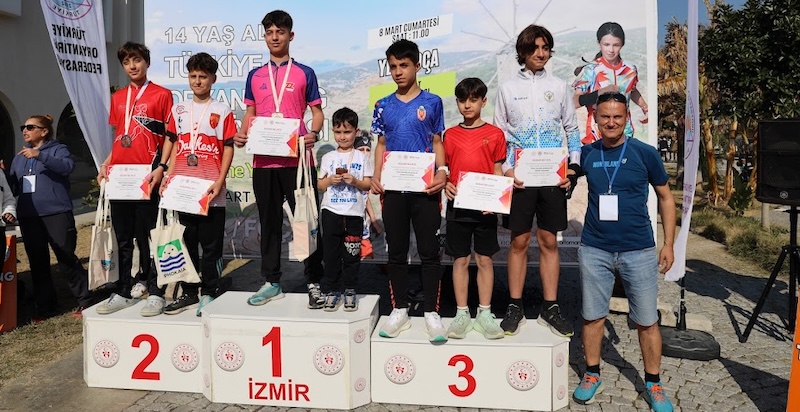 Bostanlıspor Oryantiring U14’de Türkiye Şampiyonu