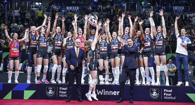 Şampiyonlar Ligi Şampiyonu Imoco Conegliano