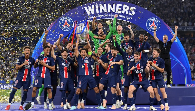 PSG’NİN İLK ŞAMPİYONLAR LİGİ ZAFERİ