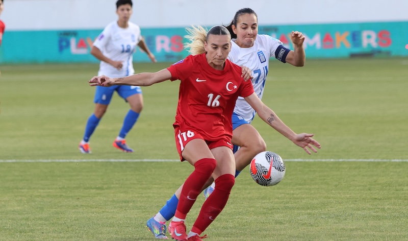 A Millî Kadın Futbol Takımı Yunanistan’ı 1-0 Mağlup Etti
