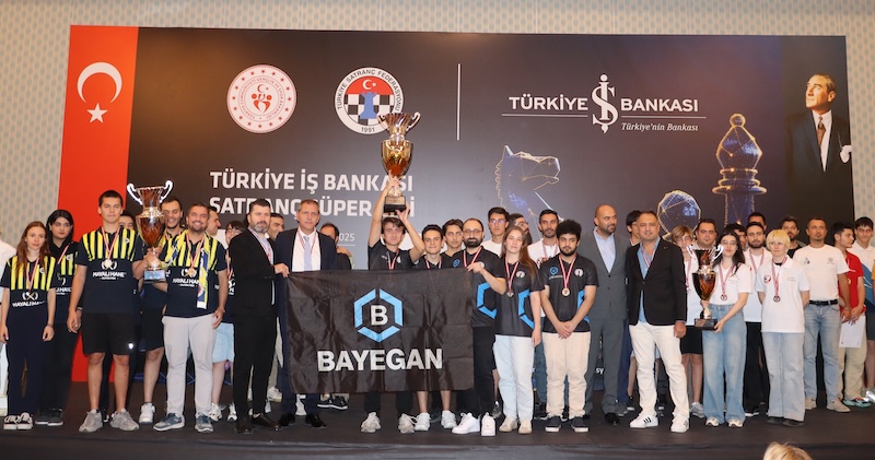 Bayegan, Satranç Süper Ligi’nde Şampiyon