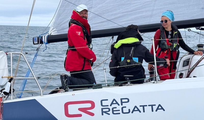 Türk Kadın Yelkenci Pelin Keskin Rolex Fastnet Race’te Yarıştı