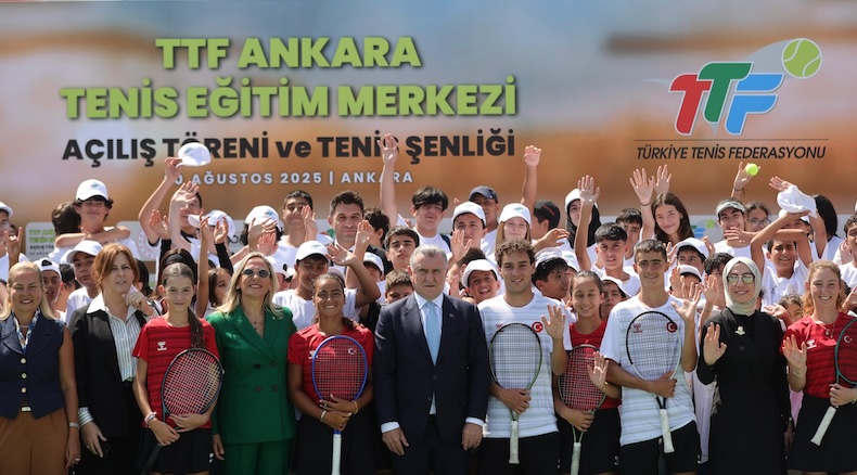 TTF Ankara Tenis Eğitim Merkezi Açıldı