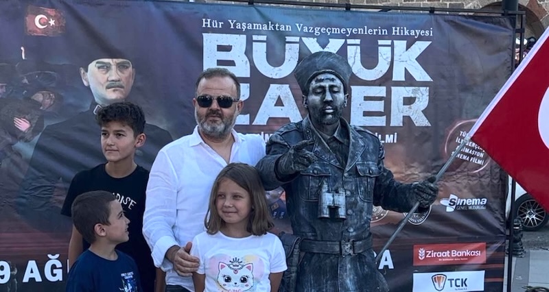 Büyük Zafer Animasyon Filmi Tanıtımı İçin Erzurum’daydı