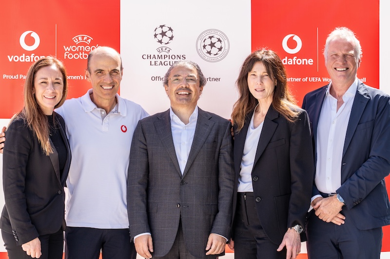 Şampiyonlar Ligi ve UEFA Kadın Futbolunun Sponsoru Vodafone