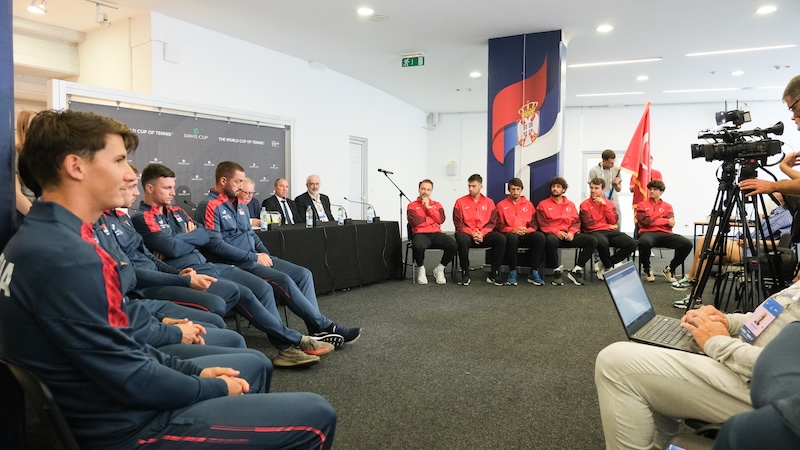 Davis Cup Türkiye-Sırbistan Eşleşmesinin Kuraları Çekildi