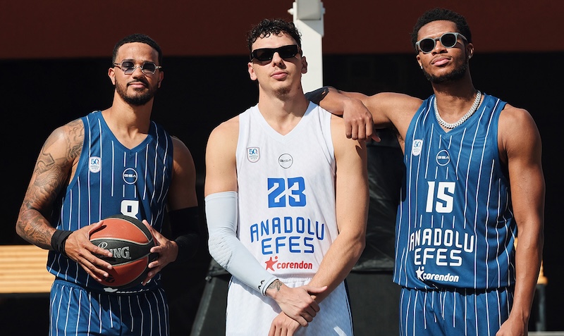 Anadolu Efes 50. Yılında GSA Sport Formasıyla Parkede