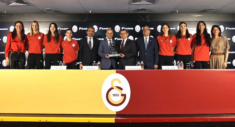 GALATASARAY, DAIKIN İLE YOLA DEVAM