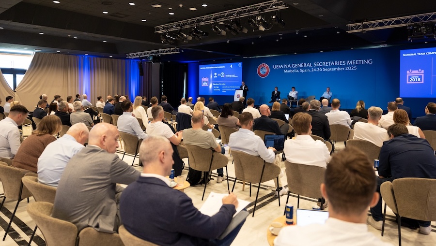 Abdullah Ayaz UEFA Genel Sekreterler Toplantısı’nda