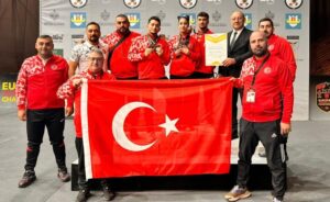 Milli Haltercilerden Arnavutluk’ta Madalya Yağmuru