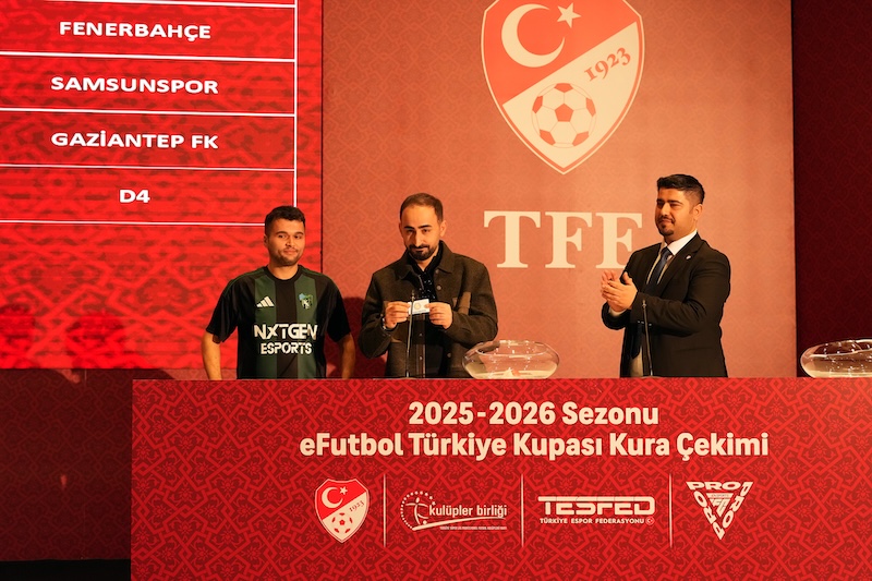 Yaay eTürkiye Kupası Kura Çekimi Riva’da Yapıldı
