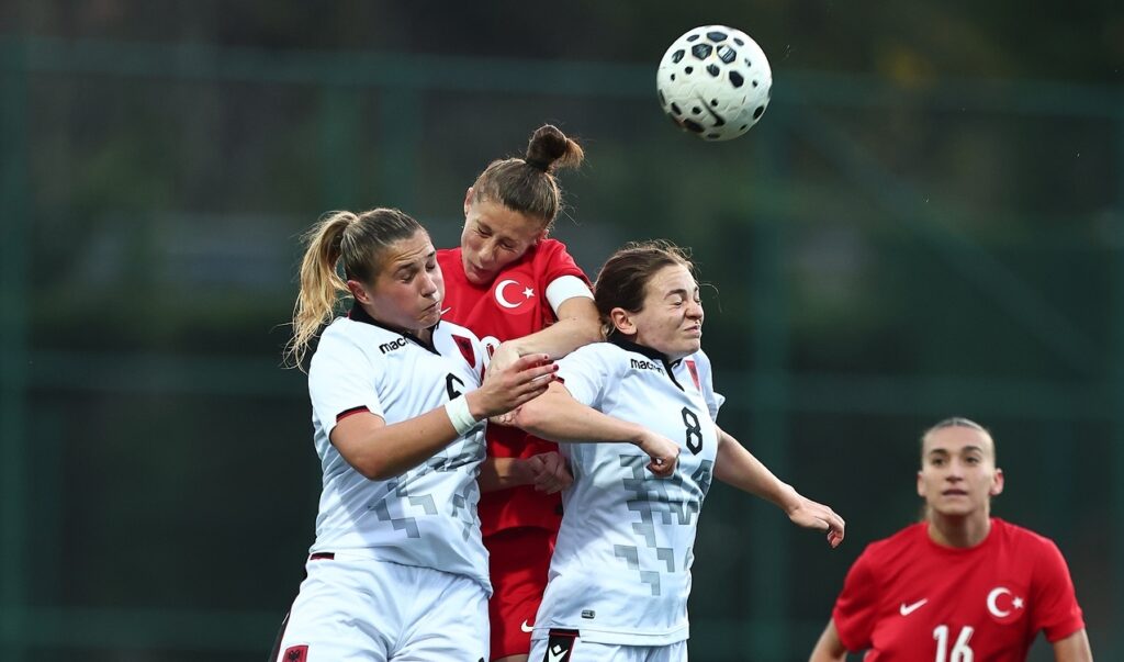Kadın A Millî Takımımız Arnavutluk’u 2-0 Yendi
