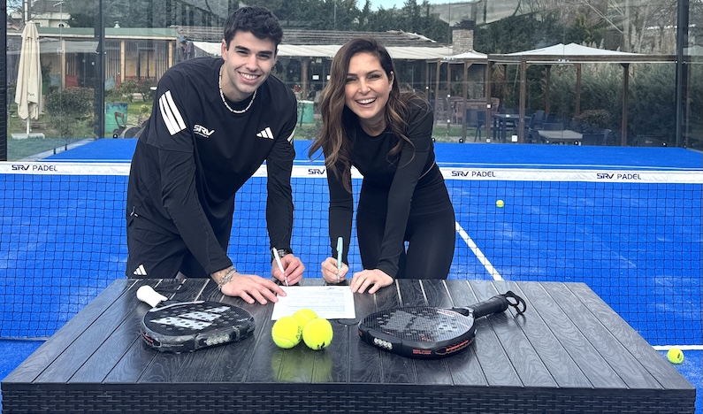 SRV Padel’den Milli Sporcuya Sponsorluk Desteği