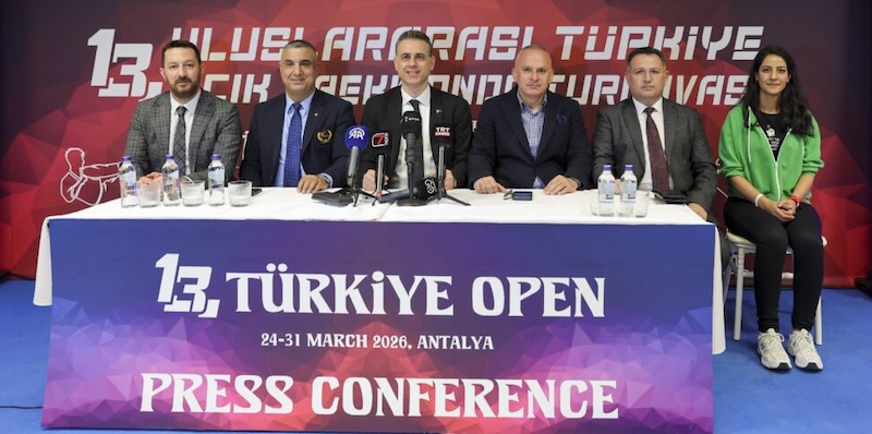 Türkiye Open Antalya’da Başlıyor