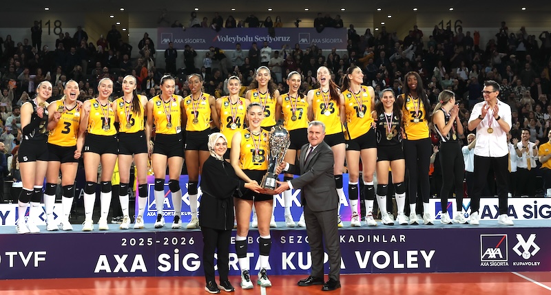 KUPA VOLEY’İN ŞAMPİYONU VAKIFBANK