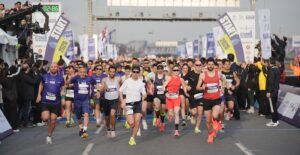 İSTANBUL YARI MARATONU İKİZLER DAMGASI
