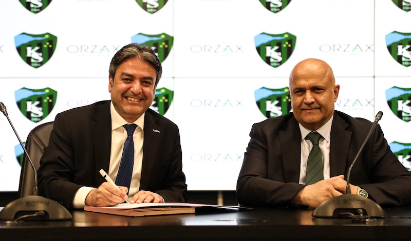 Orzax Kocaelispor’a Sponsor Oldu