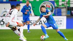 ÇAYKUR RİZE DERBİYİ FARKLI KAZANDI