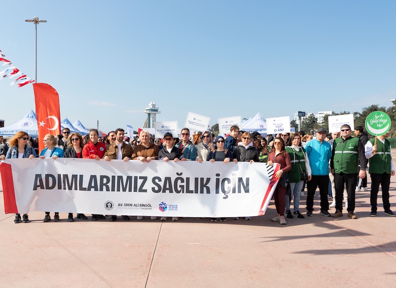 Tuzla’da Sağlık İçin Yürüdüler