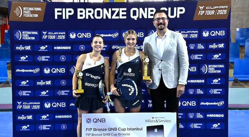Uluslararası Padel Turnuvası FIP Bronze QNB Cup Tamamlandı