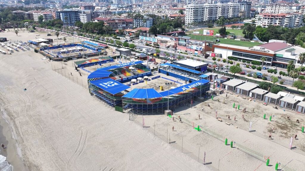 Alanya, Dünya Plaj Voleybolunun Merkezi Oluyor