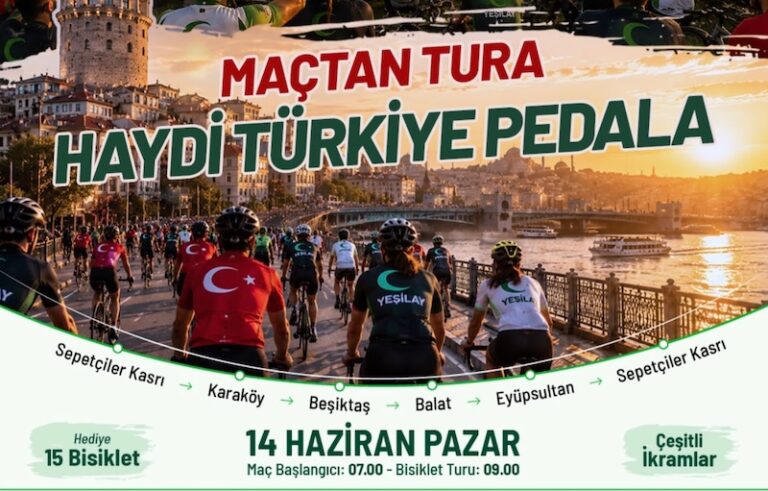 13. Yeşilay Bisiklet Turu İçin Geri Sayım Başladı