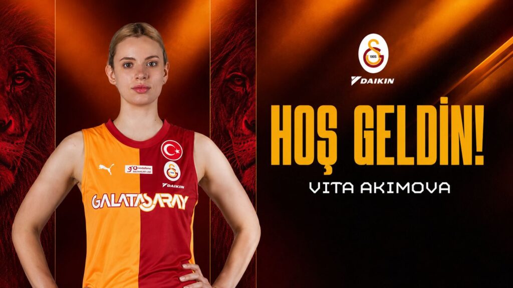Vita Akimova Galatasaray Daikin’de