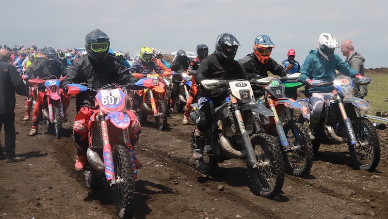 Ağrı’da İlk Kez Enduro Heyecanı Yaşandı