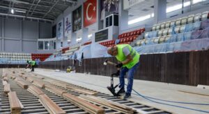 Celal Atik Spor Salonu FIBA Standartlarına Kavuşuyor