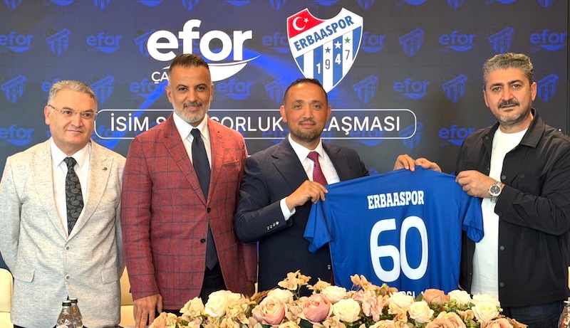 Efor Çay Erbaaspor’a İsim Sponsoru Oldu