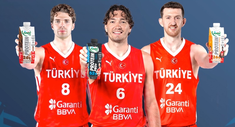 Pınar Süt’ten Milli Basketbol Takımı’na Destek
