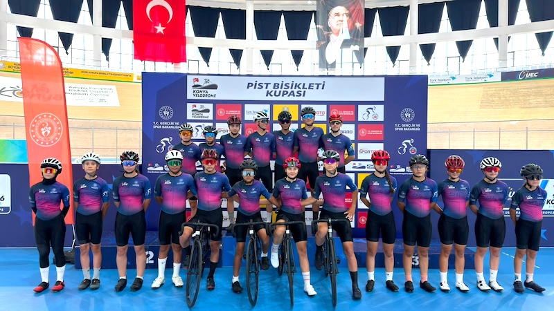 Geleceğin Şampiyonları Konya Velodromu’nda Piste Çıktı