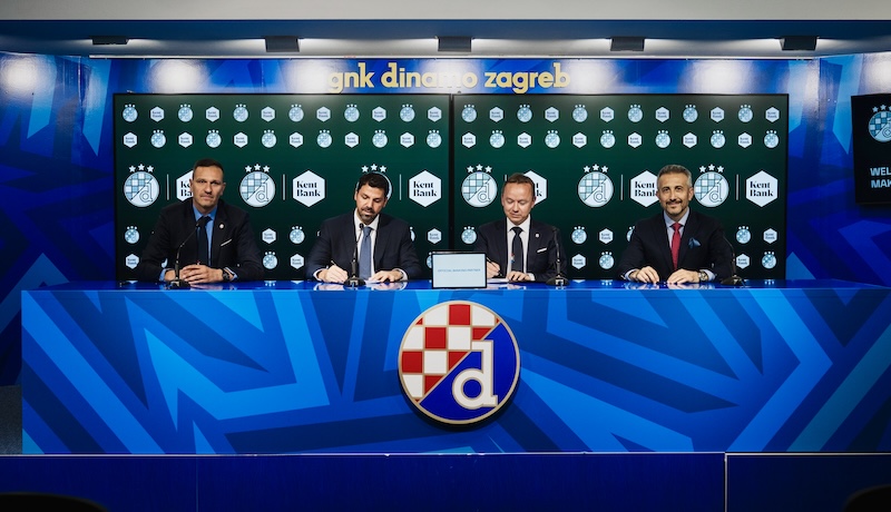 KentBank, Dinamo Zagreb’in Forma Sponsoru Oldu