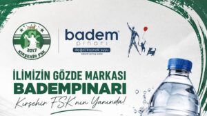 Badem Pınarı ile Kırşehirspor’un İş Birliği Devam Ediyor