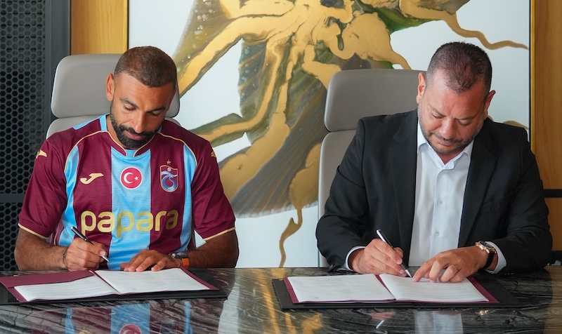 SALAH RESMEN TRABZONSPOR’DA