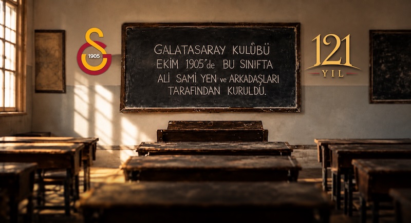 GALATASARAY 121 YAŞINDA!