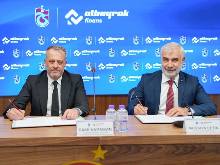 Trabzonspor ile Albayrak Finans Arasında Sponsorluk Anlaşması