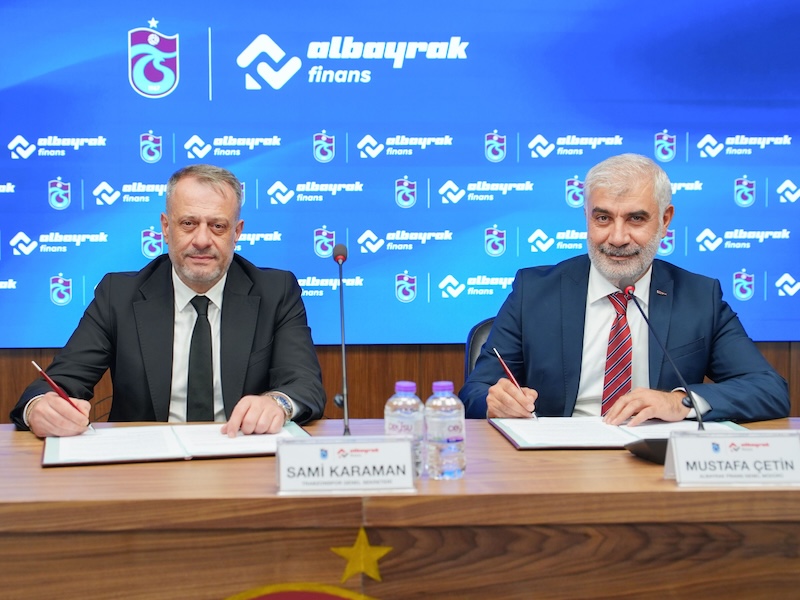 Trabzonspor ile Albayrak Finans Arasında Sponsorluk Anlaşması